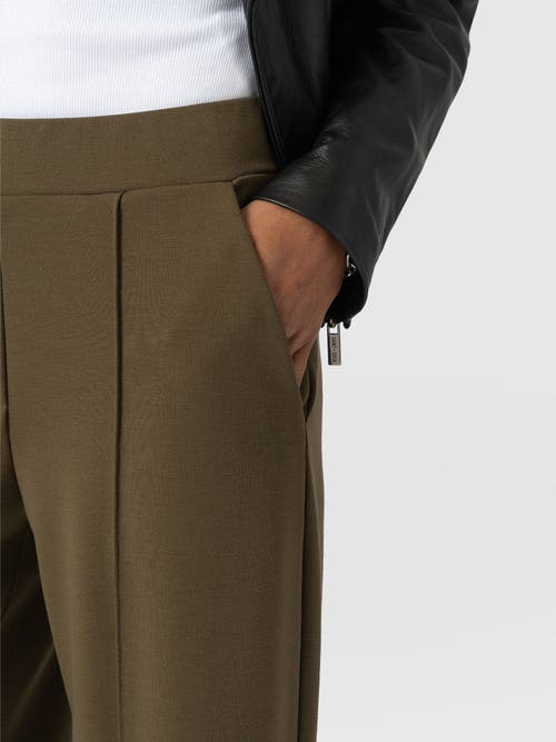 Saint And Sofia Saint + Sofia Keller Wide Leg Pant In Brown
