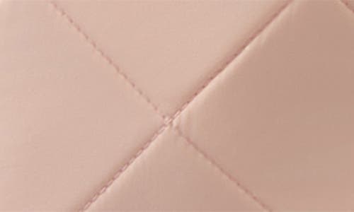 Mackage Fleece Trim Quilted Down Mittens In Orange