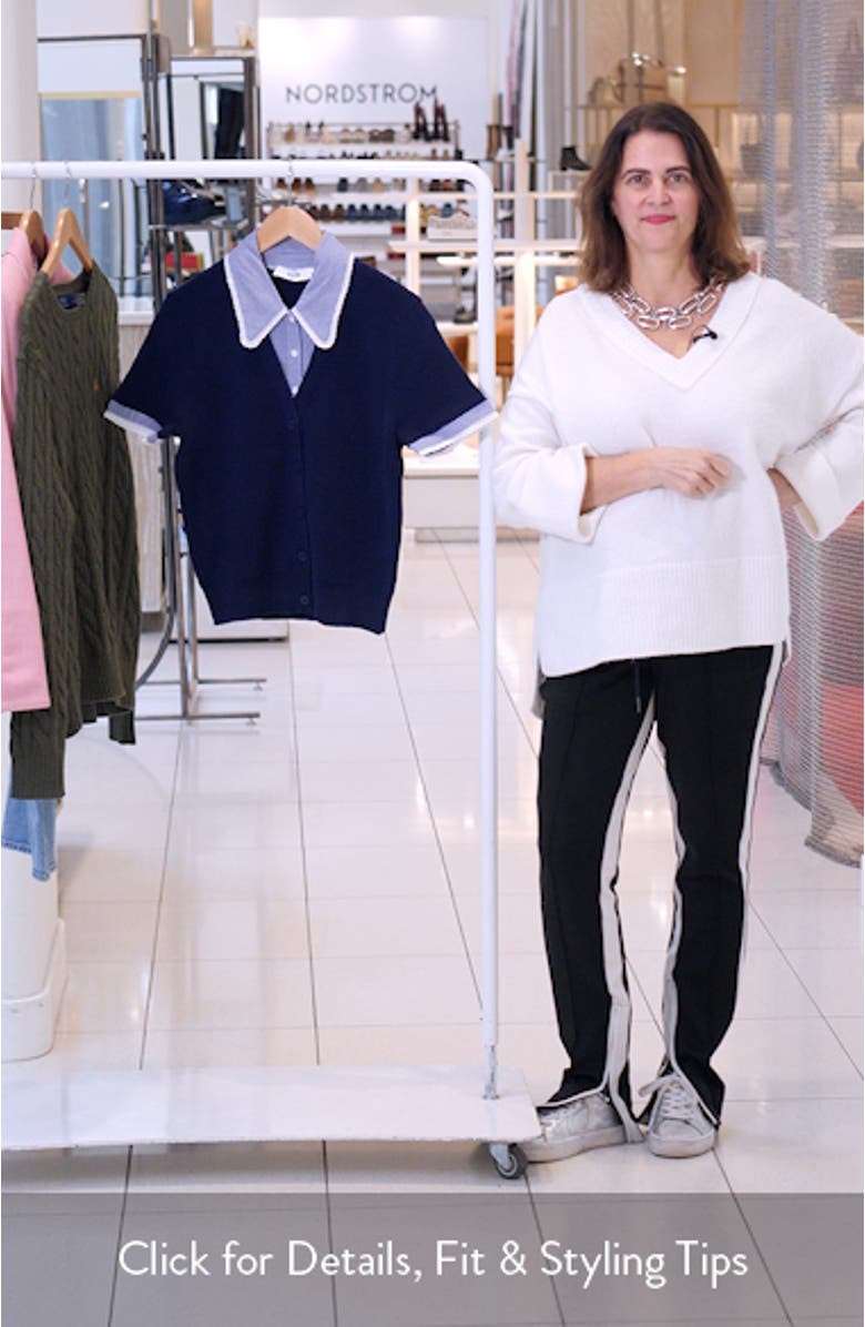 Marlee Mixed Media Cardigan, sales video thumbnail