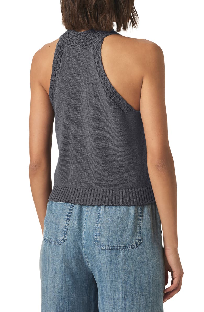 Splendid Talula Cotton Sweater Tank, Alternate, color, Ink