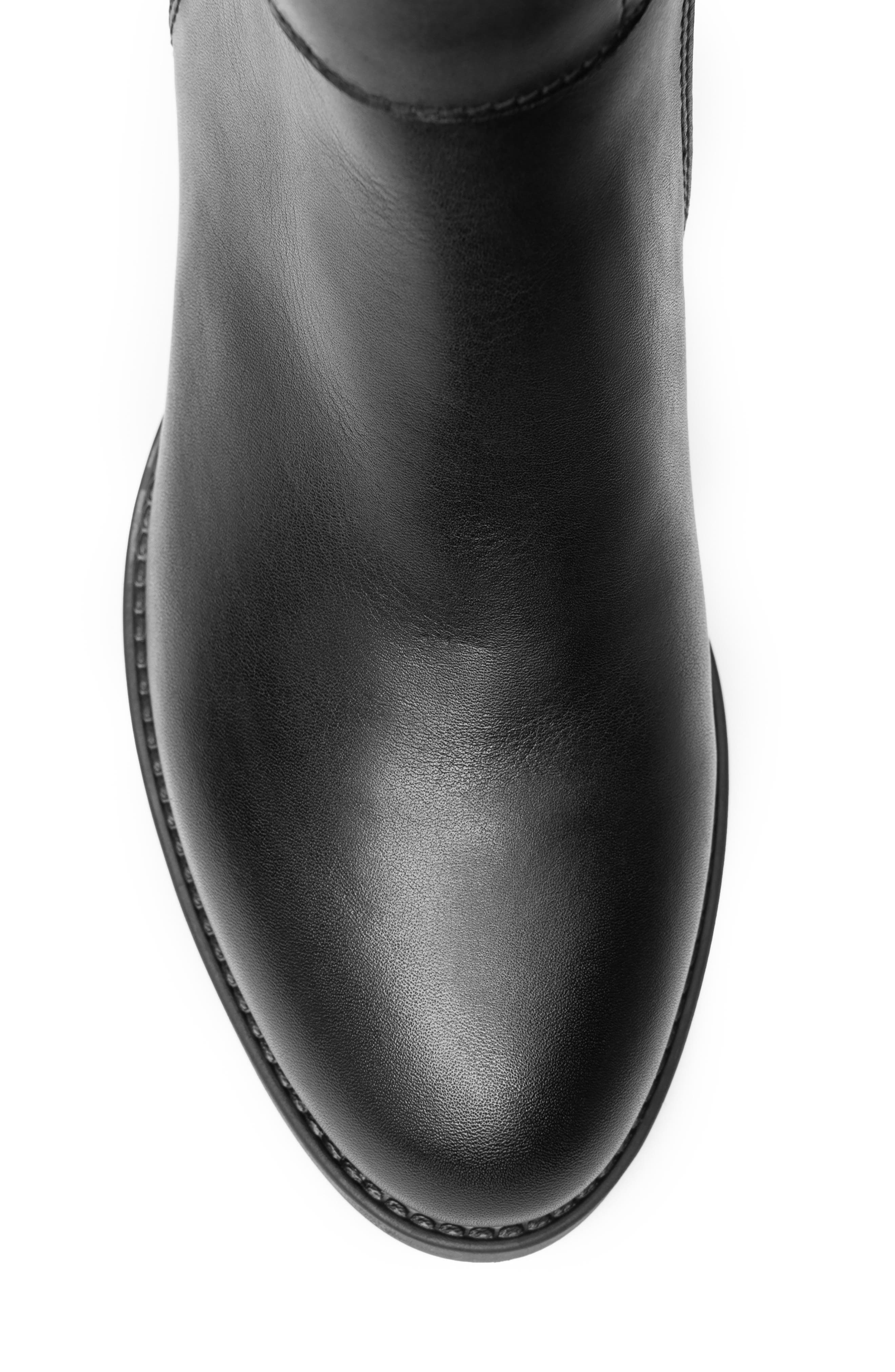 NeroGiardini Tall Block Heel Boot, Alternate, color, Black