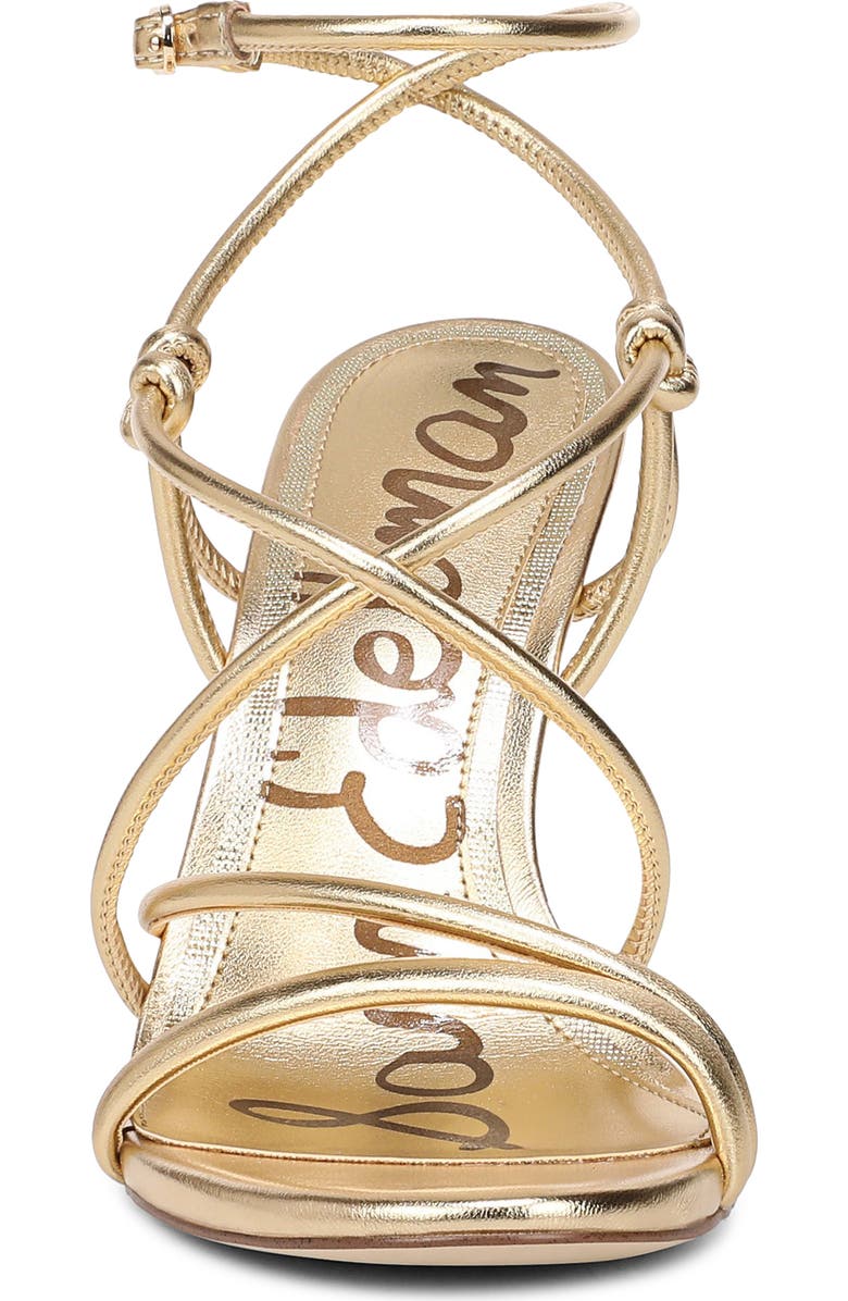 Sam Edelman Isadora Ankle Strap Sandal, Alternate, color, Amber Gold Se