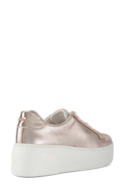 Dune London Episode Platform Sneaker In Gold