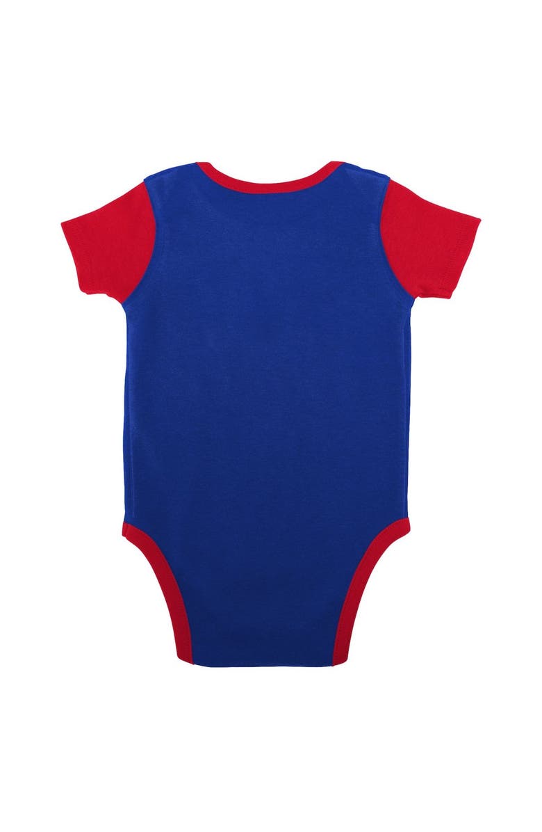 Outerstuff Newborn & Infant Royal/Red Buffalo Bills Home Field Advantage Three-Piece Bodysuit, Bib & Booties Set, Alternate, color, Royal