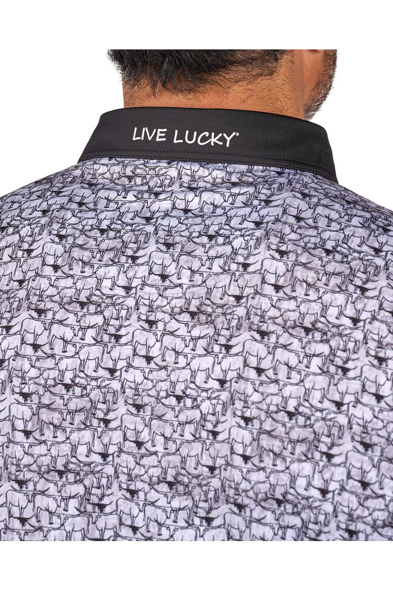 Longhorn Polo, Alternate, color, Black