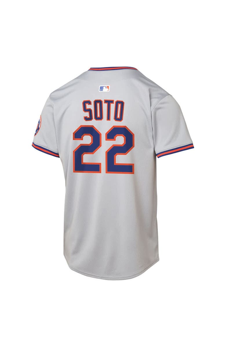 Nike Youth Nike Juan Soto Gray New York Mets Limited Player Jersey, Alternate, color, Gray