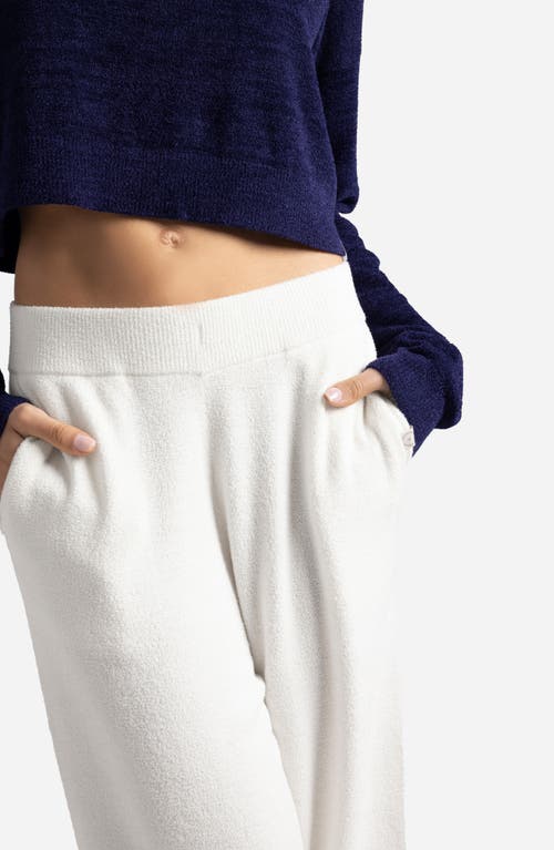 Sunday Citizen Cloudcool Knit Pajama Pants In White