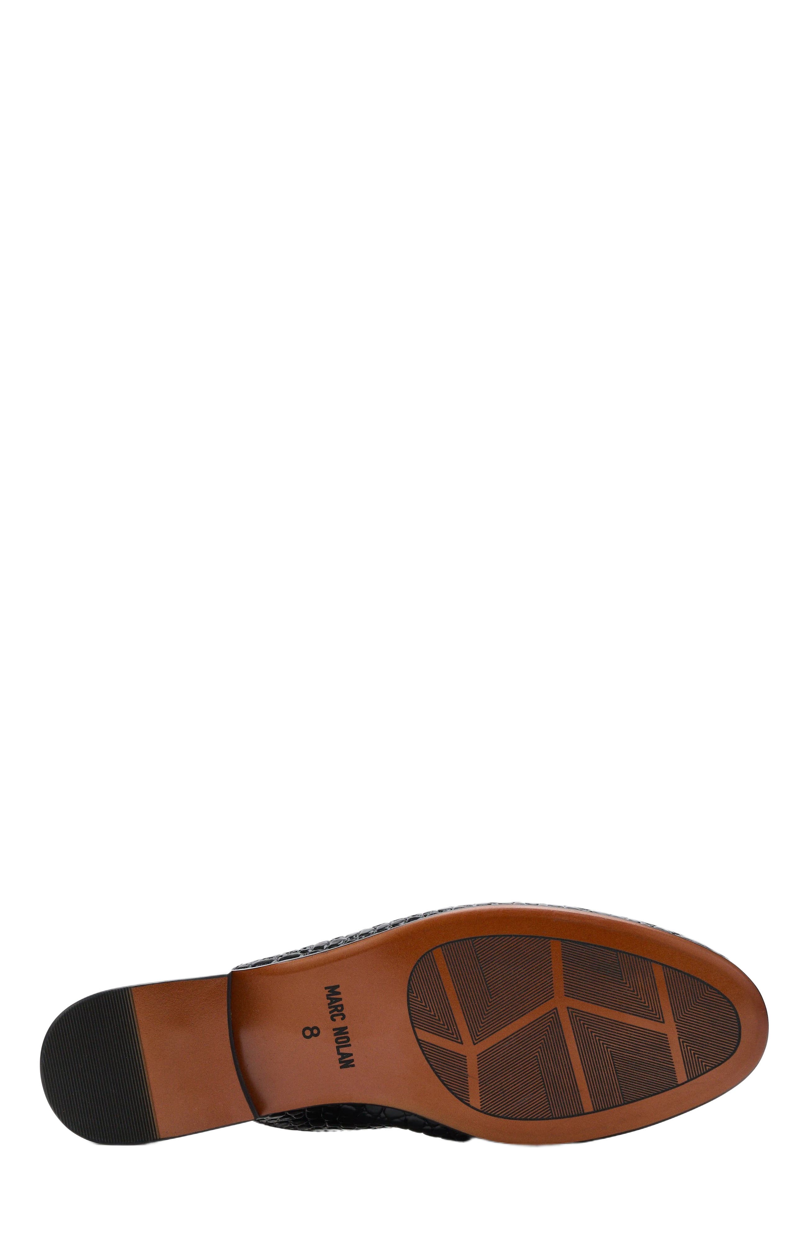 MARC NOLAN Ms. Del Sol Loafer Mule, Alternate, color, Black Croc