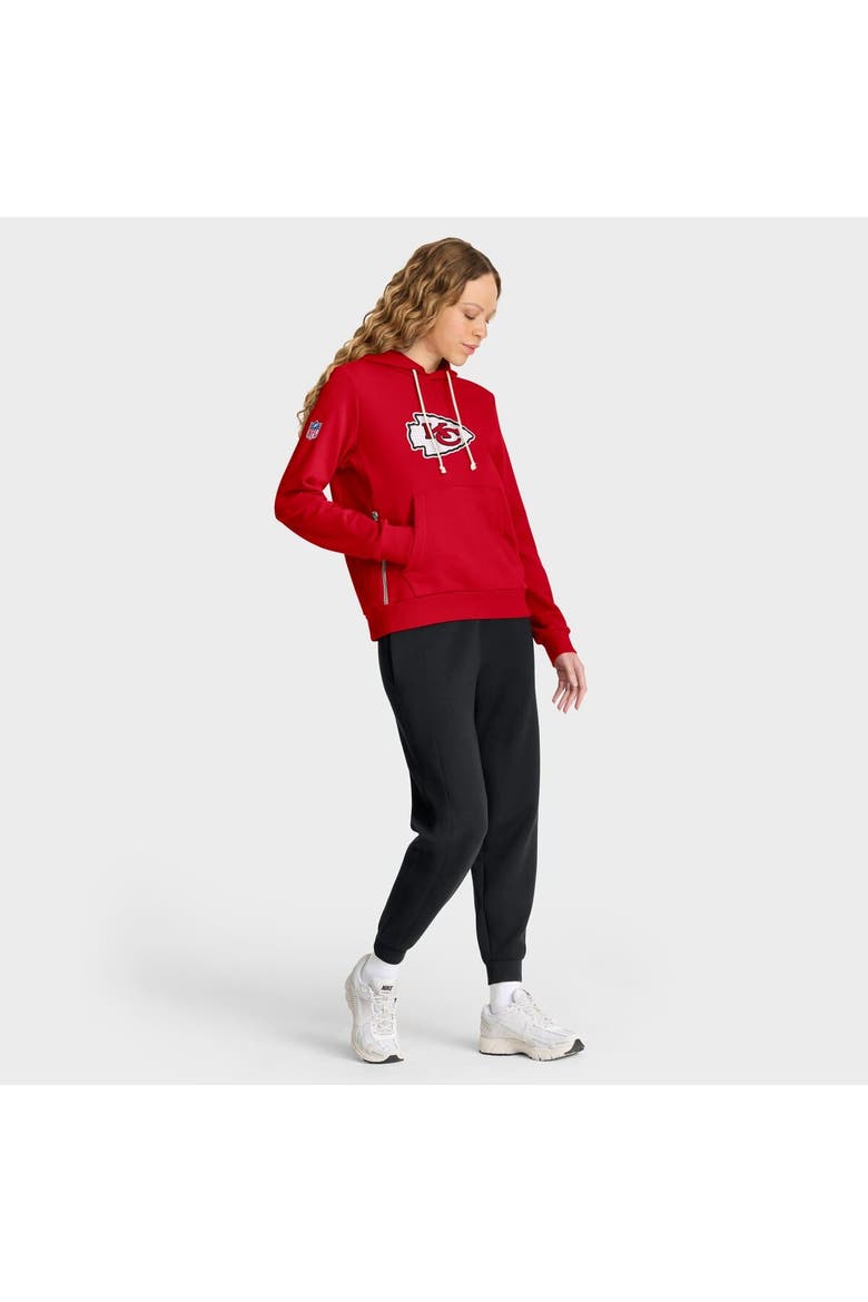 Women's Nike Red Kansas City Chiefs Sideline Standard Issue Initial Home Dri-FIT Hoodie, Alternate, color, Red