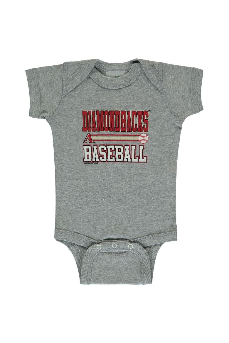 Newborn & Infant Soft as a Grape Black/Gray Arizona Diamondbacks 2-Piece Body Suit, Alternate, color, Black