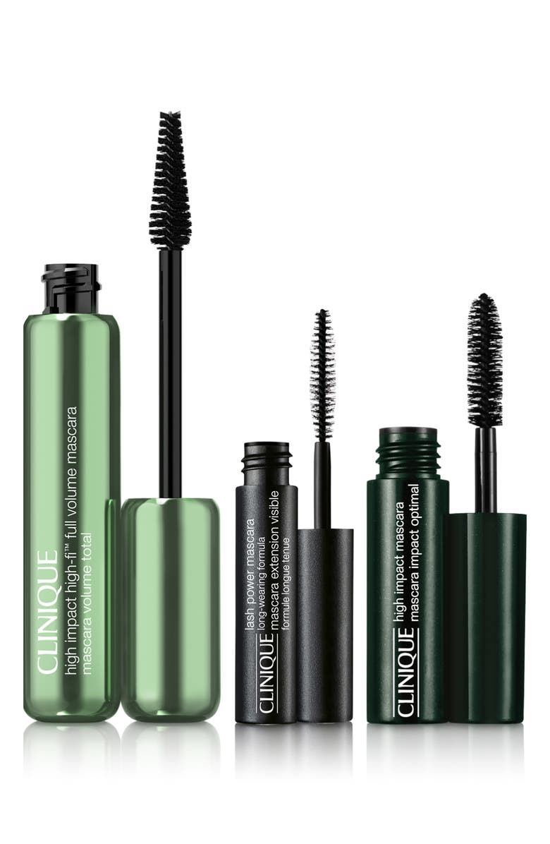 Clinique The Lash Lineup Mascara Trio $53 Value, Alternate, color, 