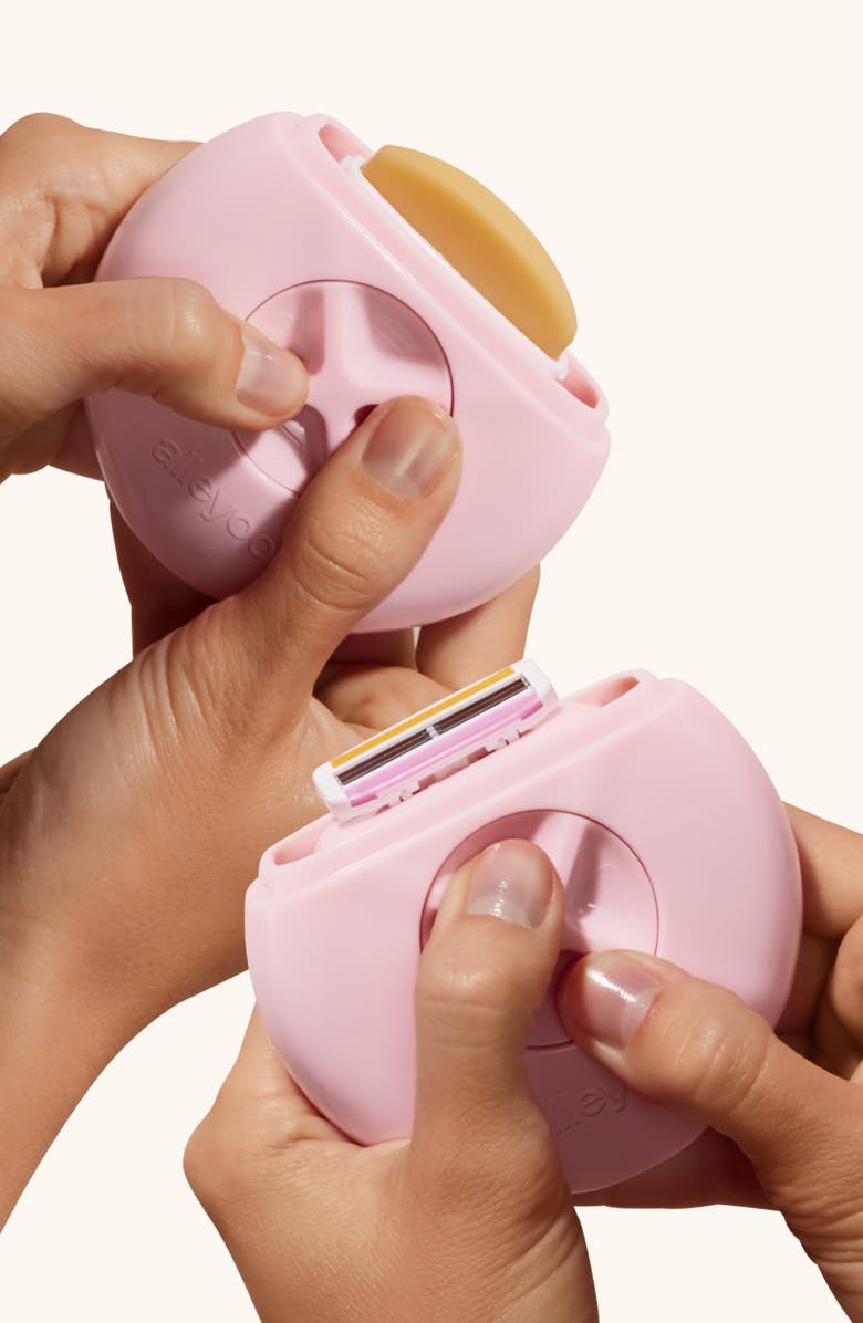 Alleyoop All-in-One Portable Razor, Alternate, color, Dusty Pink