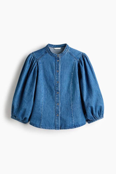 Denim Blouse