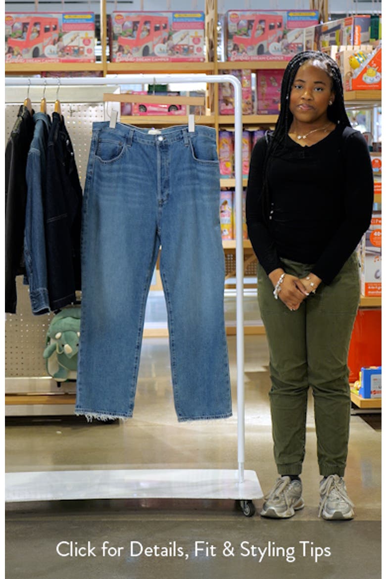 The Otto High Waist Ankle Boyfriend Jeans video