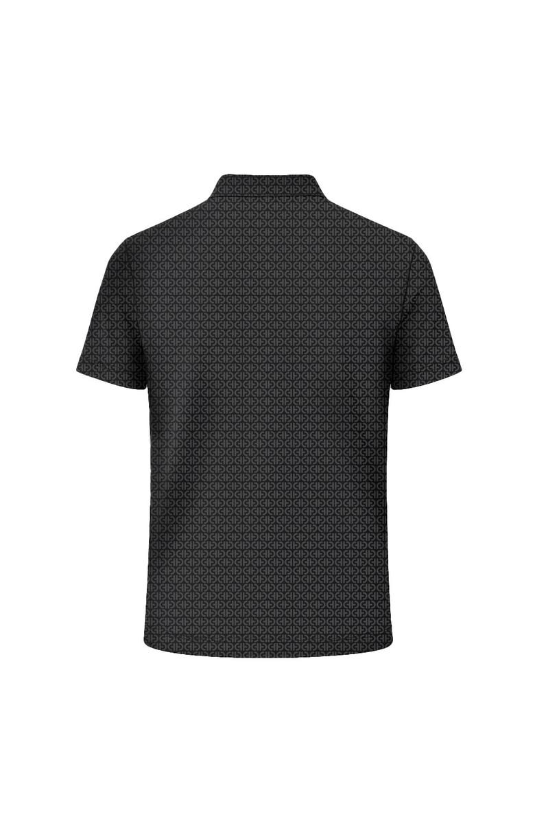 Cole Haan Golf Apparel Iconic Polo, Alternate, color, Jet Black Ch Print