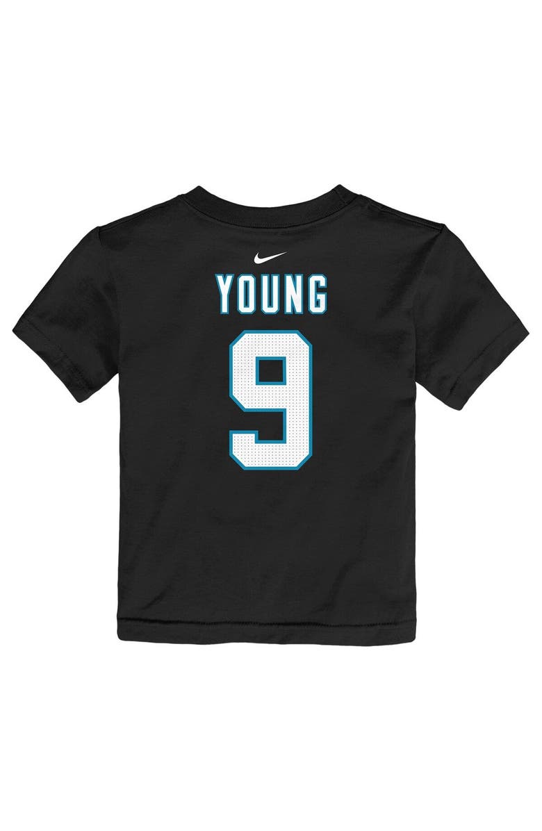 Nike Toddler Nike Bryce Young Black Carolina Panthers Player Name & Number T-Shirt, Alternate, color, 