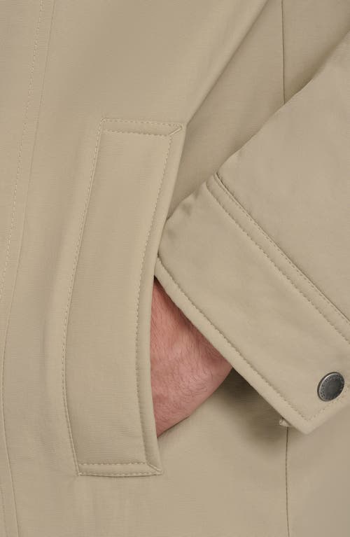 Cole Haan Signature Hooded Waterproof Field Jacket In Neutral
