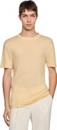 SANDRO Certified linen T-shirt
