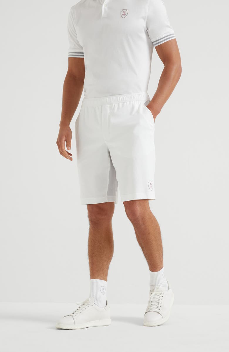 Brunello Cucinelli Interlock Bermuda shorts, Alternate, color, 