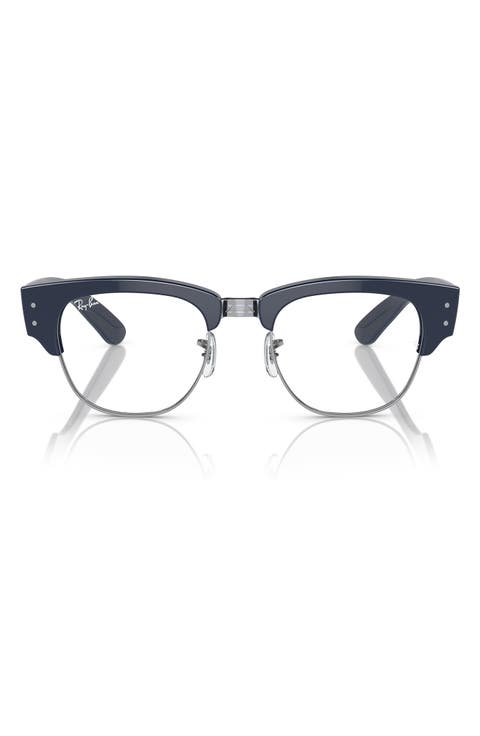 50mm Mega Clubmaster Square Optical Glasses