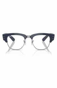 50mm Mega Clubmaster Square Optical Glasses