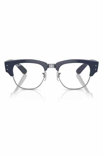 50mm Mega Clubmaster Square Optical Glasses
