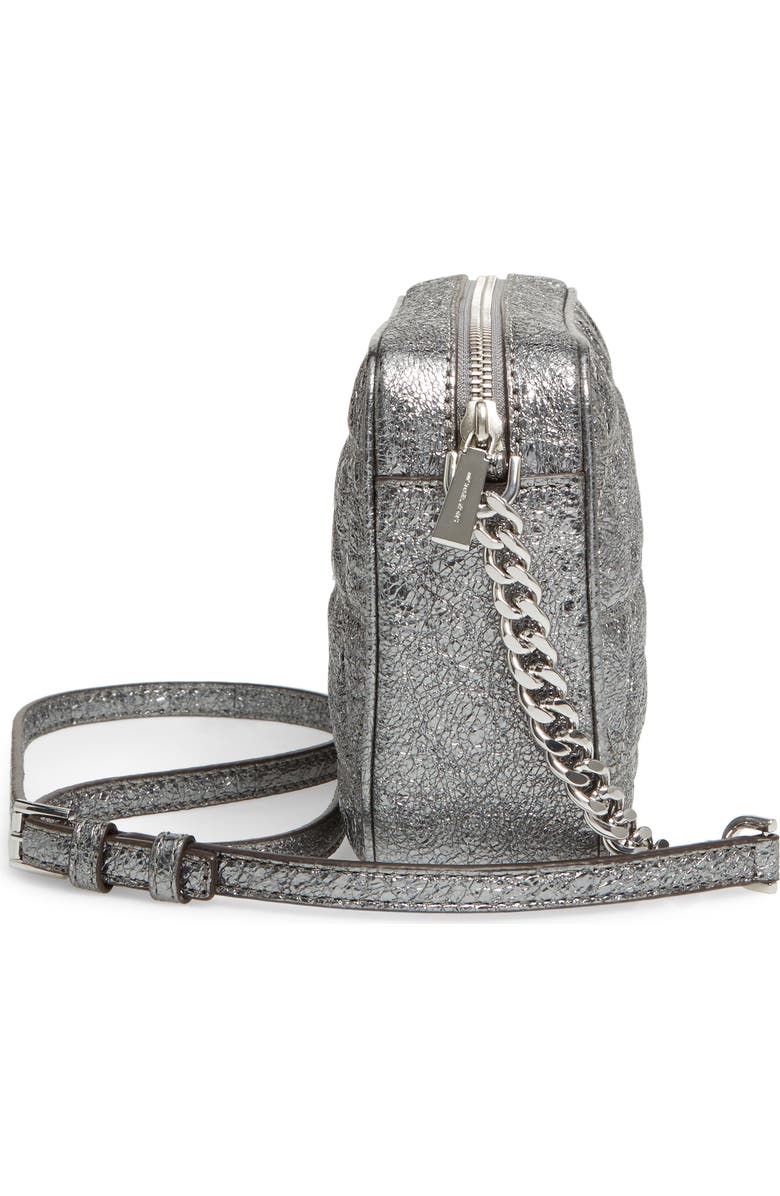 MICHAEL Michael Kors Medium Ginny Leather Camera Bag, Alternate, color,