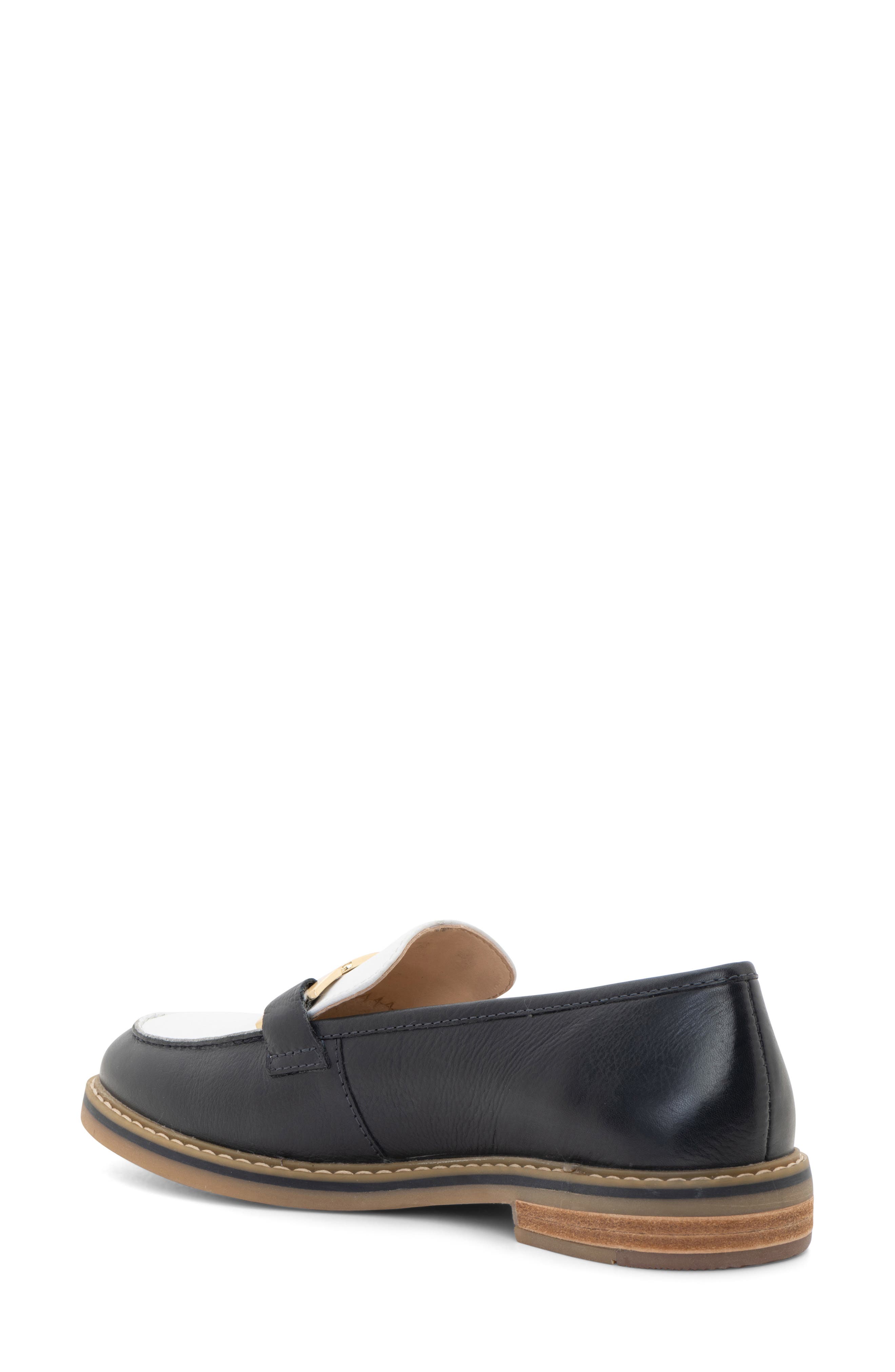 ara Katsura Loafer, Alternate, color, Navy/White