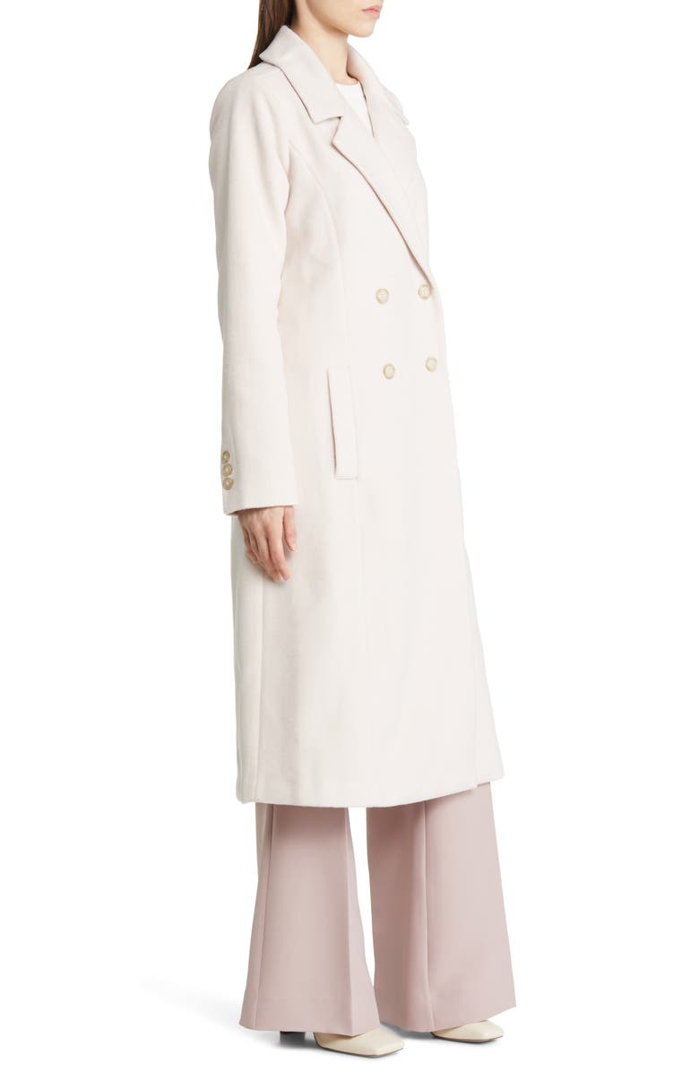 PAIGE Katryna Double Breasted Coat, Alternate, color, Cream Tan