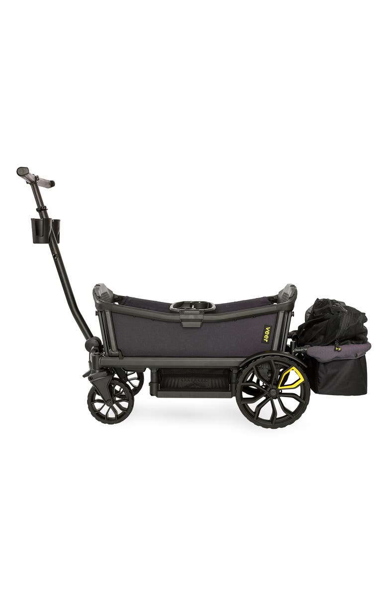 Veer Cruiser City 2-Seater Stroller Wagon & Foldable Storage Basket Set, Alternate, color,