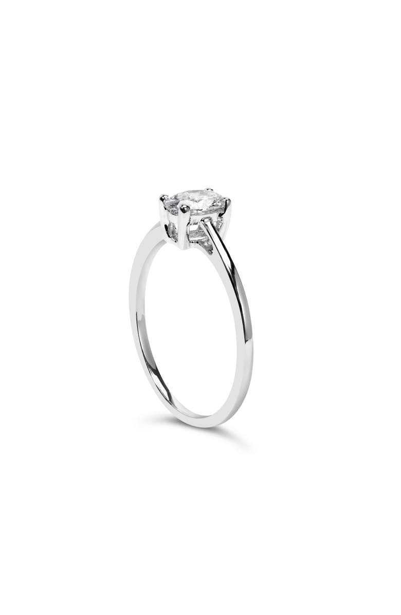 Haus of Brilliance 14K White Gold 1/2 Cttw Lab Grown Diamond Engagement Ring, Alternate, color, White
