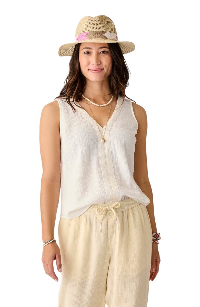 Carve Designs Kayla Gauze Tank, Alternate, color,
