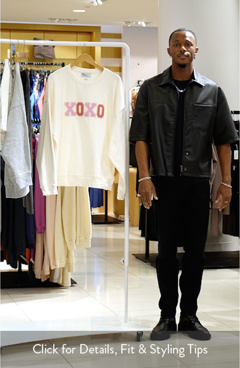 Devyn XOXO Graphic Sweatshirt, sales video thumbnail