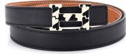 Pre-Owned Hermes H Email Coeur Reversible Leather Thin