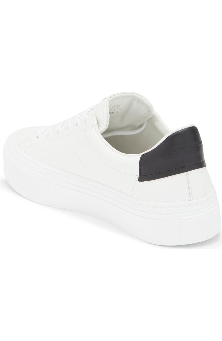 Givenchy City Platform Sneaker, Alternate, color, White Black