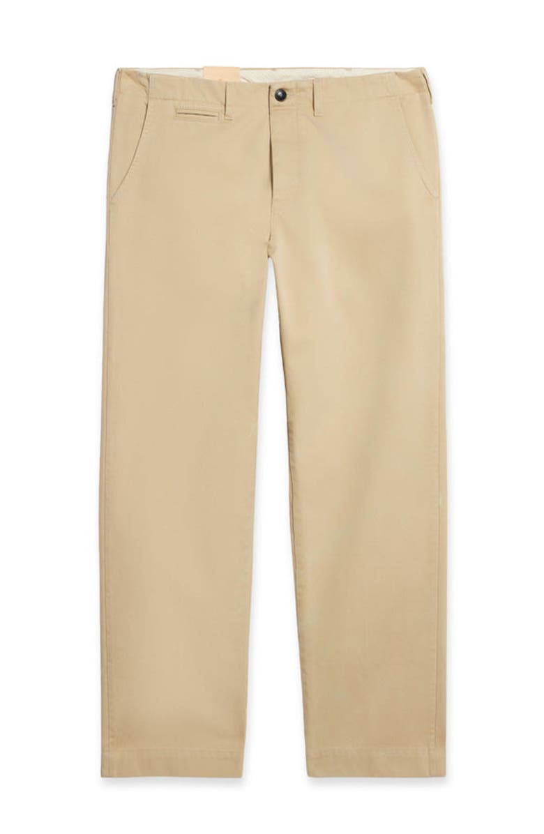 Fortela Wallace Heavy Cotton Canvas Trousers, Main, color, Natural