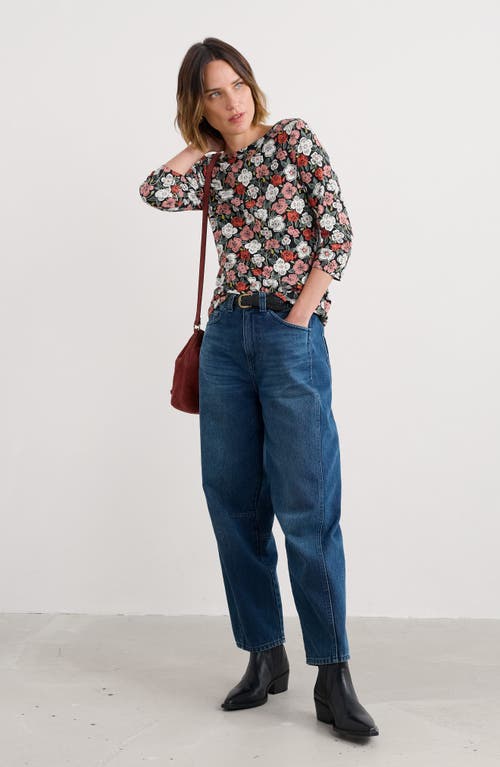 Seasalt Cornwall Easel Stretch Organic Cotton Top In Multi
