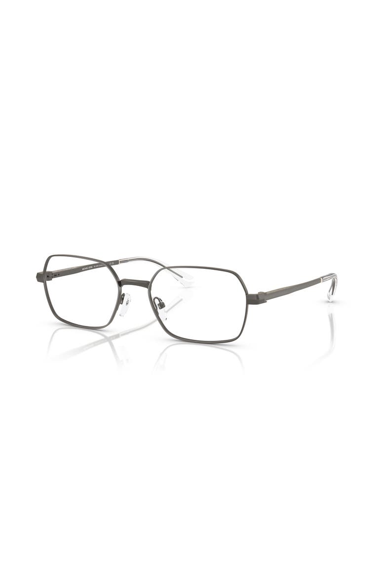 56mm Square optical glasses, Main, color, Grey