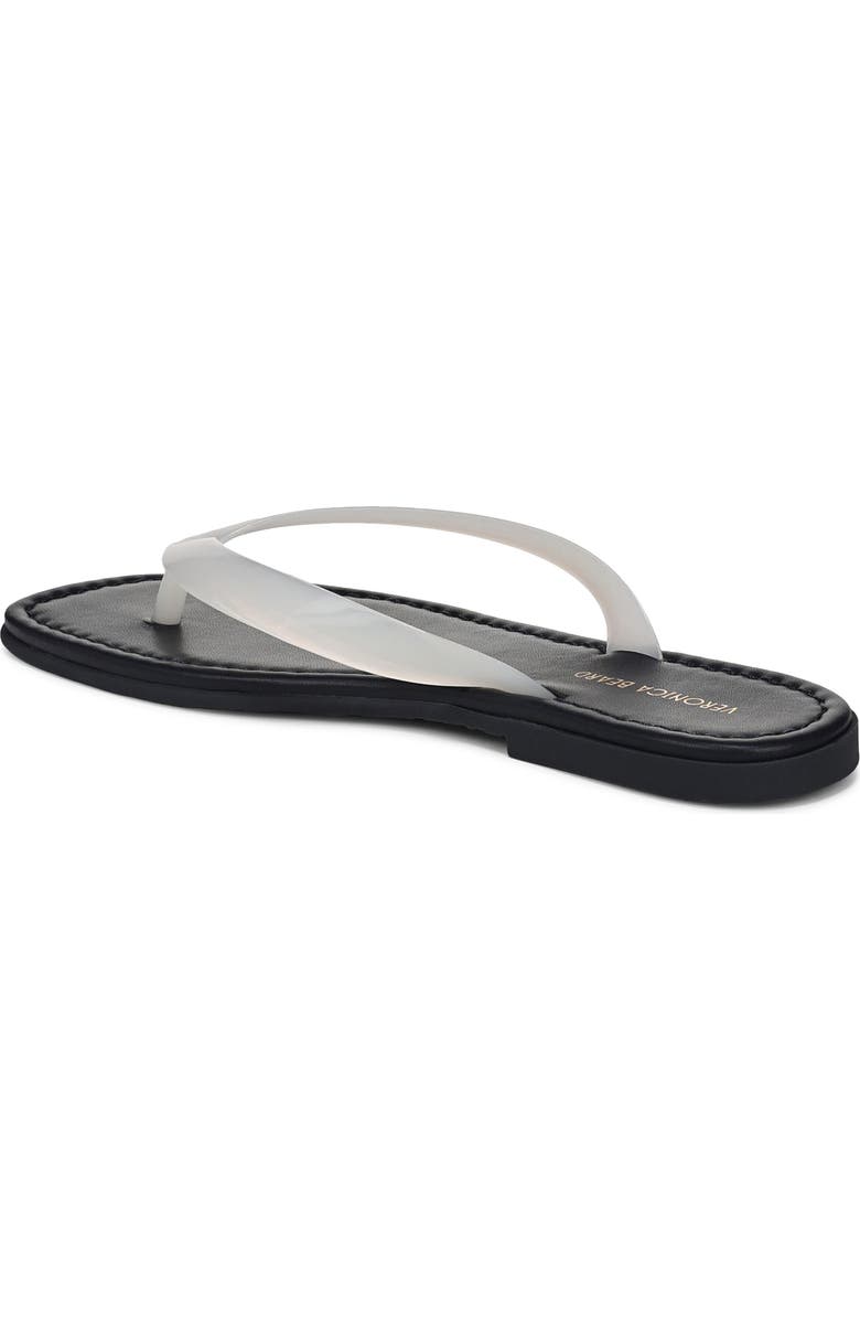 Veronica Beard Clea Flip Flop, Alternate, color, Coconut