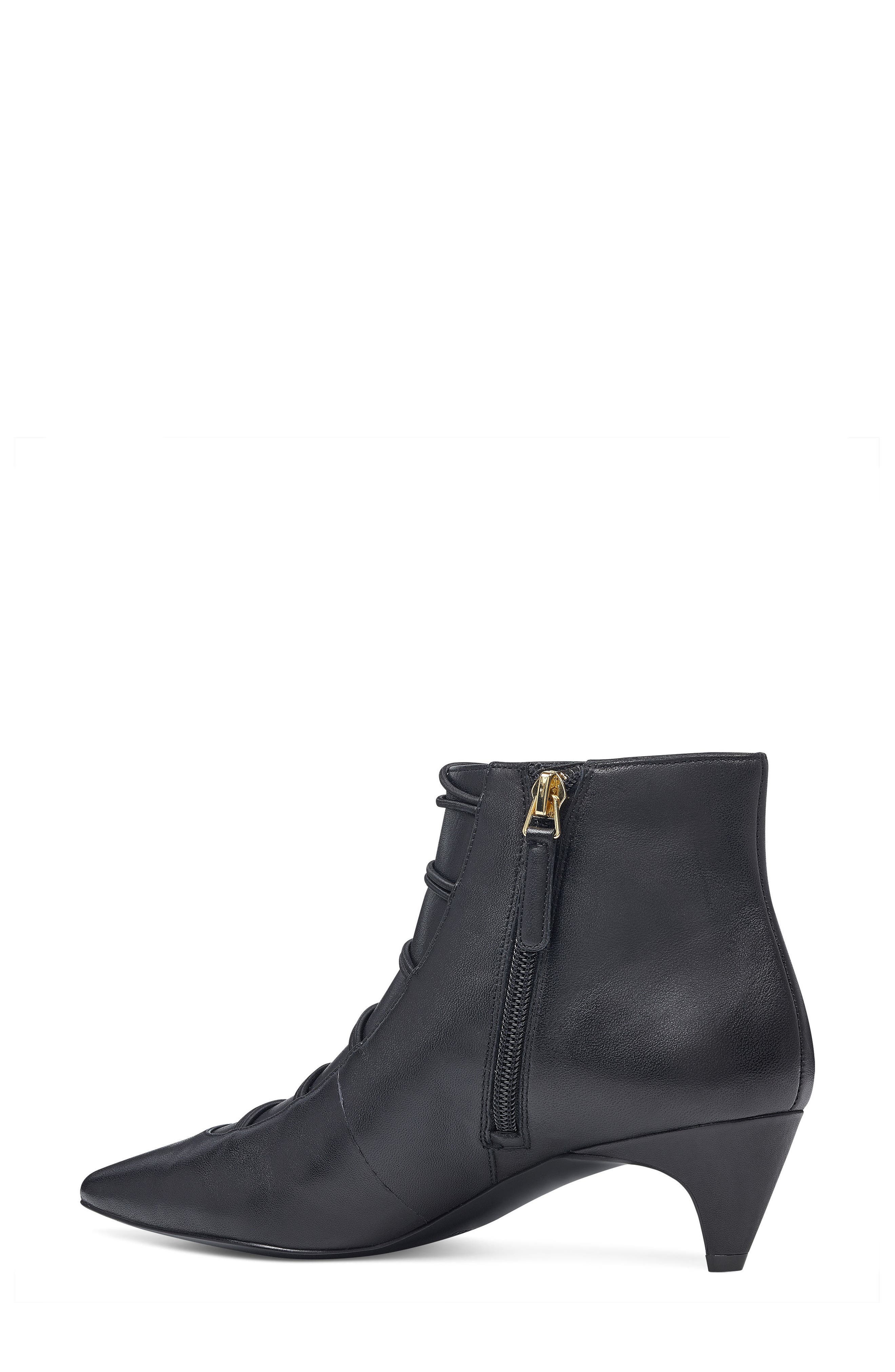 Zadan Bootie, Alternate, color, BLACK LEATHER