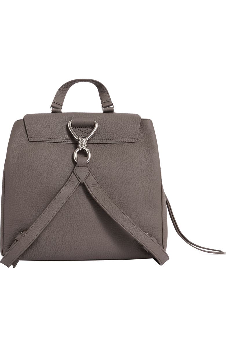 AllSaints Captain Lea Leather Backpack, Alternate, color,