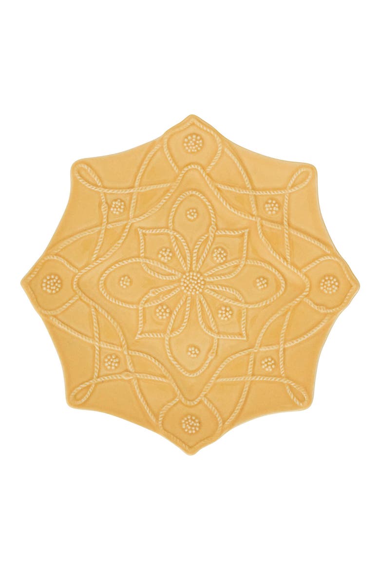 Jardin du Monde Set of 4 Salad Plates, Alternate, color, DAFFODIL
