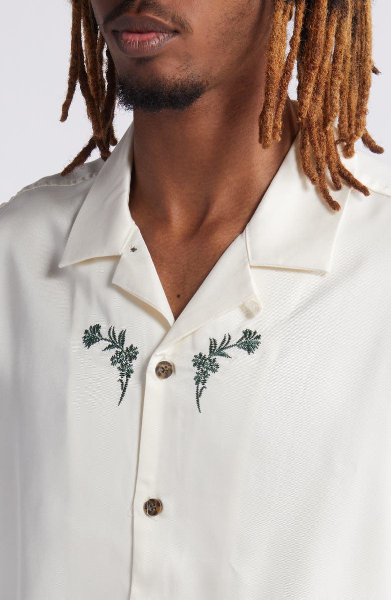 PacSun Remi Embroidered Camp Shirt, Alternate, color,