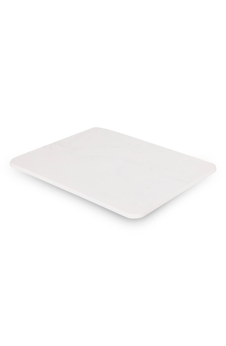 Core Home Quick Drying Kitchen Mat, Main, color, White Marble