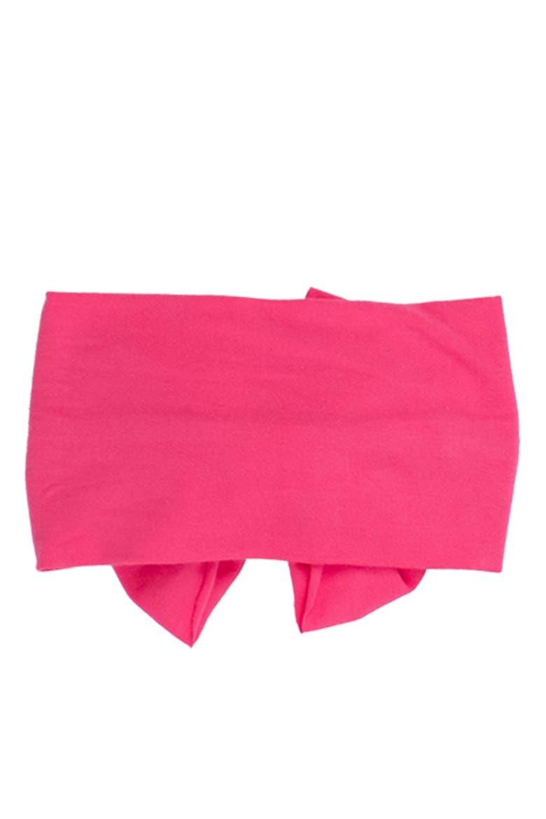 Big Bow Headband, Alternate, color, Hot Pink