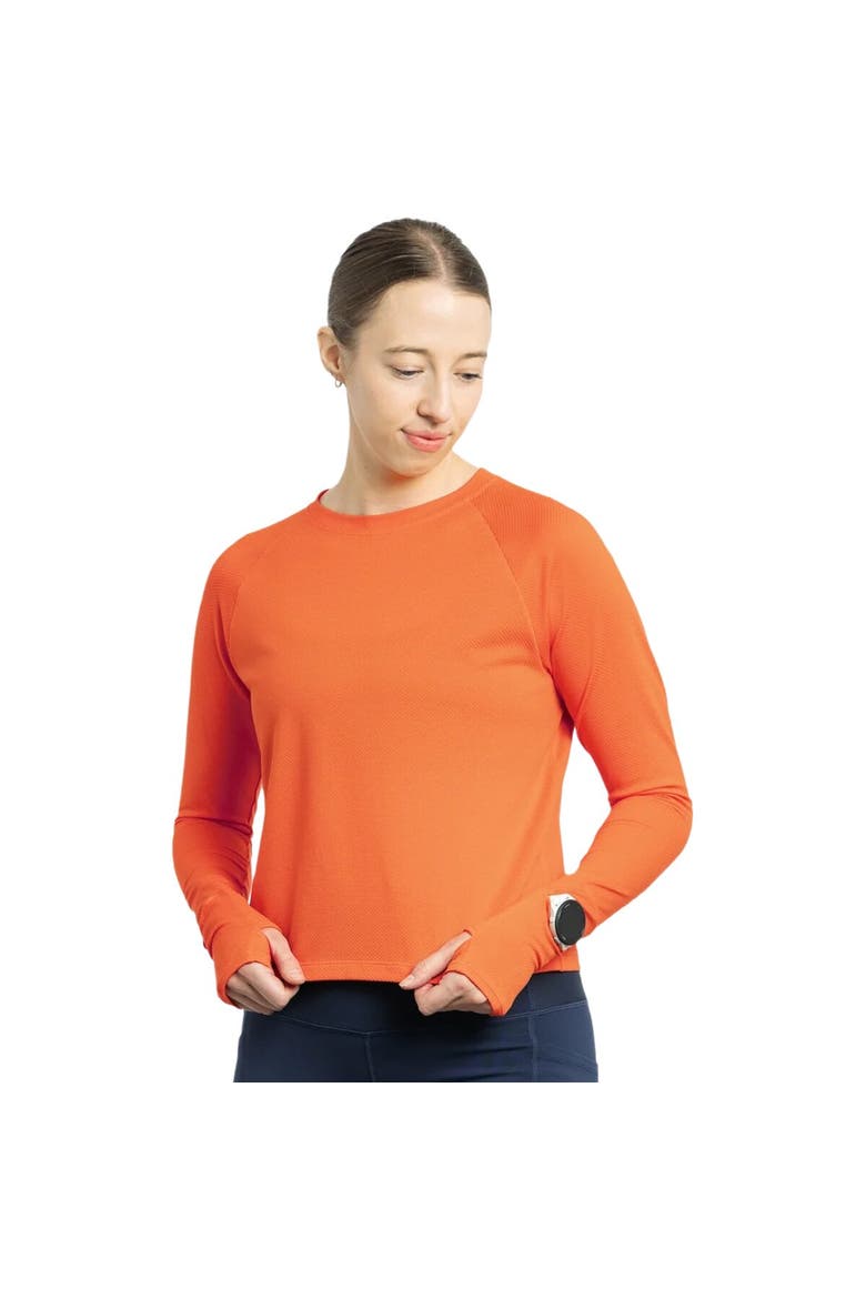 Flyout Boxy Long-Sleeve Shirt - Women's, Main, color, Sunburst