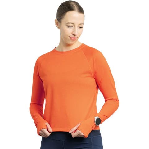 Flyout Boxy Long-Sleeve Shirt - Women's