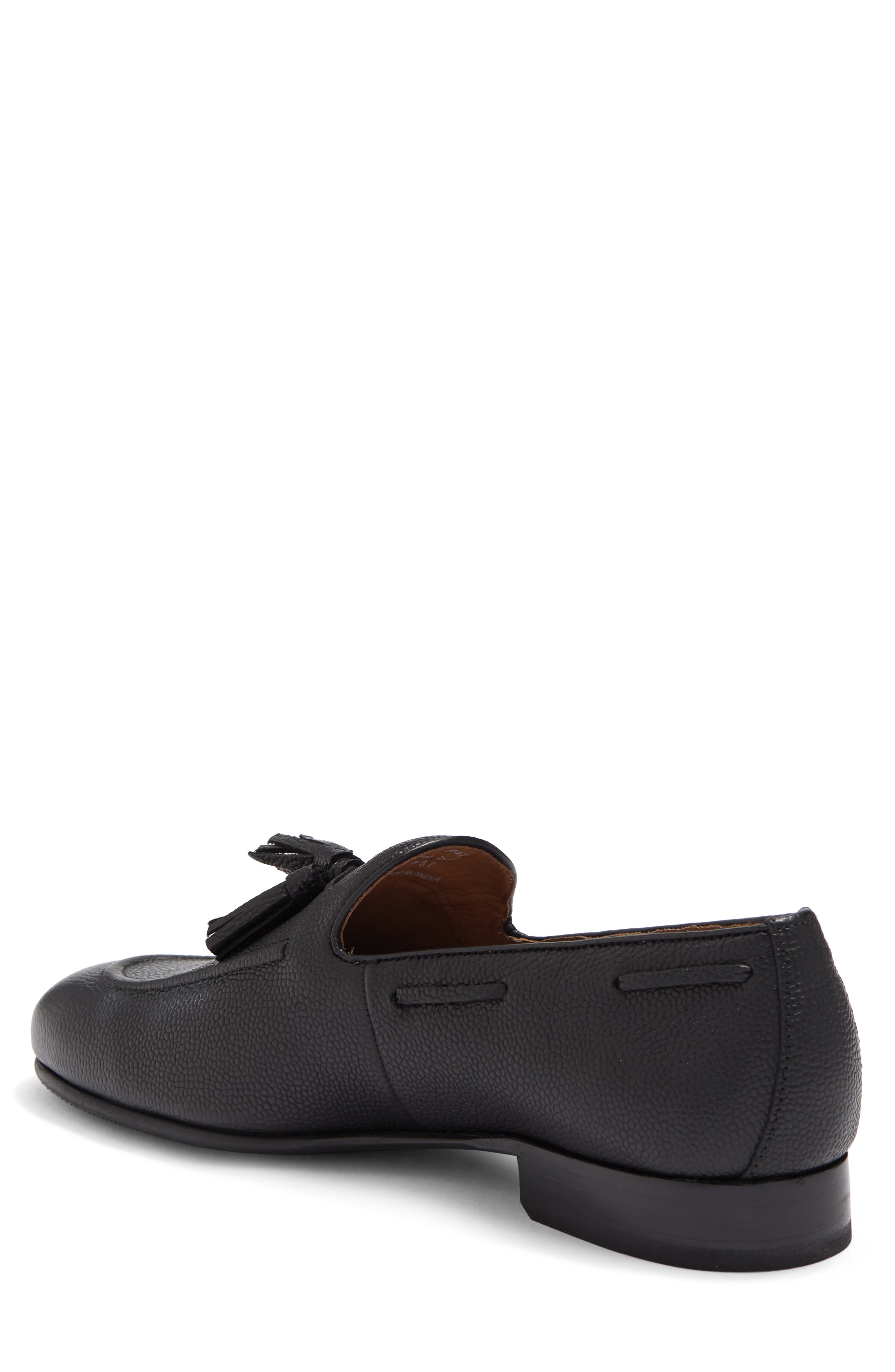 Allen Edmonds Presley Tassel Loafer, Alternate, color, Black