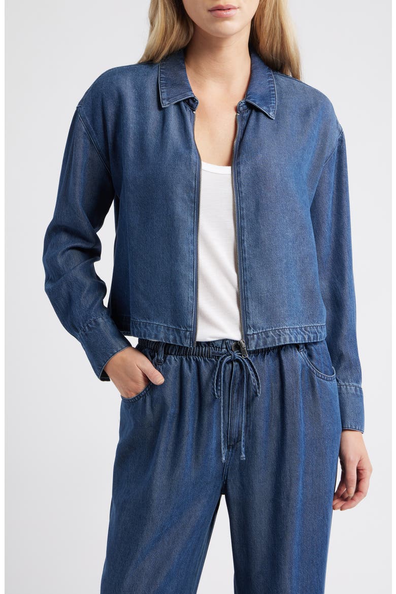 Zip Front Shacket, Main, color, HORIZON WA