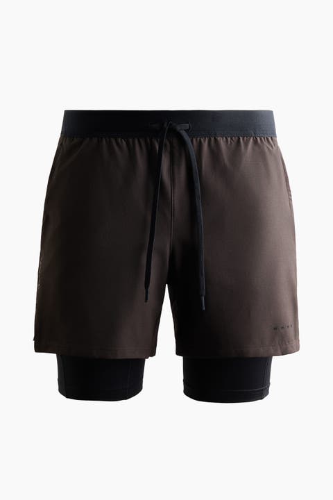 Double-layered Sports Shorts With Drymove